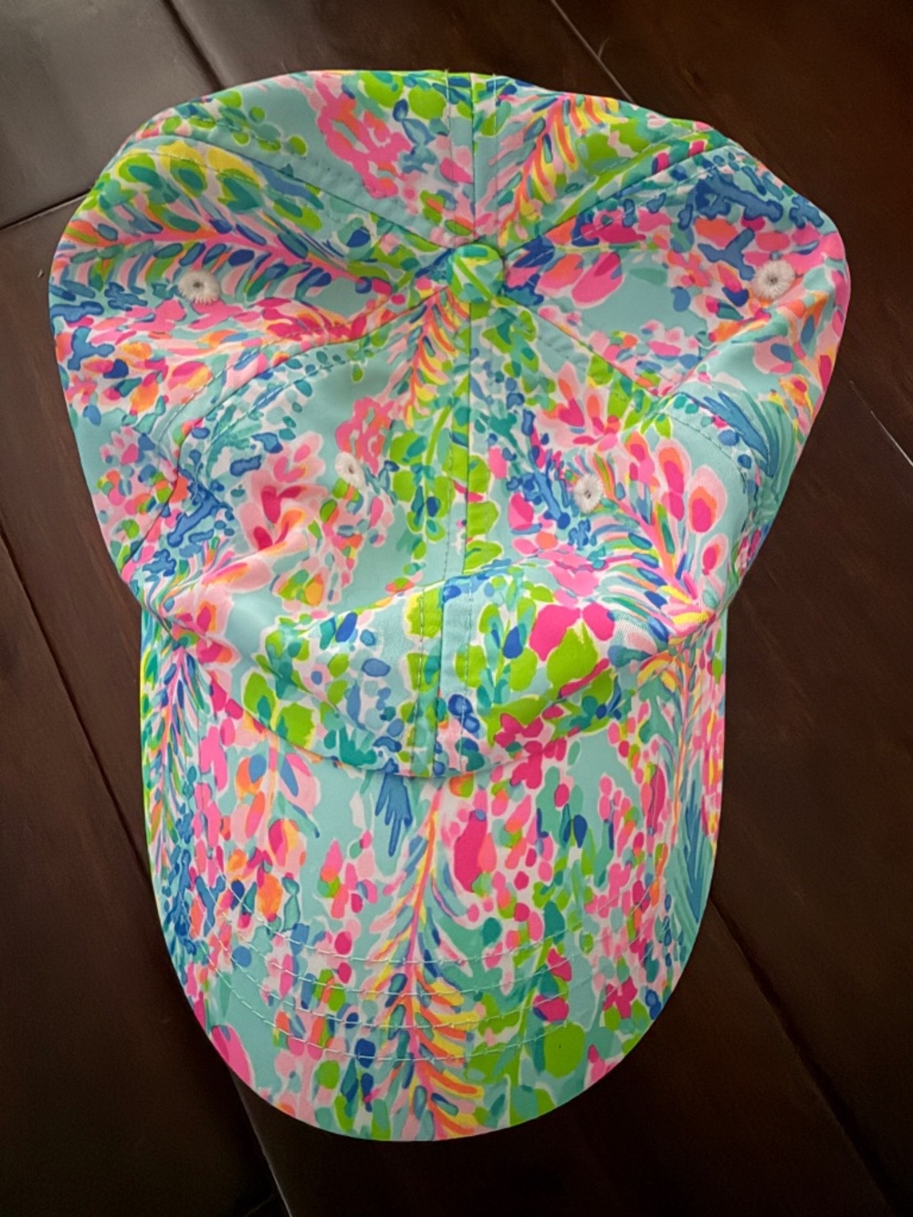 LN Lilly Pulitzer Run Around Hat in Catch the Wave